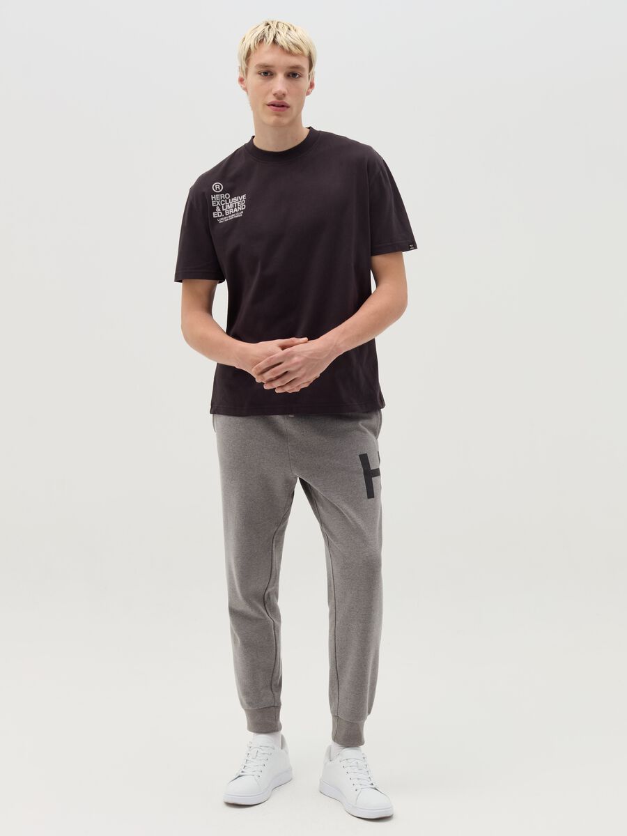 Cotton T-shirt with print_1