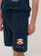Blue short pure cotton pyjama set with Paul Frank print, regular fit_3