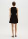 Black Sleeveless Slim Fit Short Dress_2