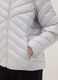 Grey padded regular fit jacket with hood_3