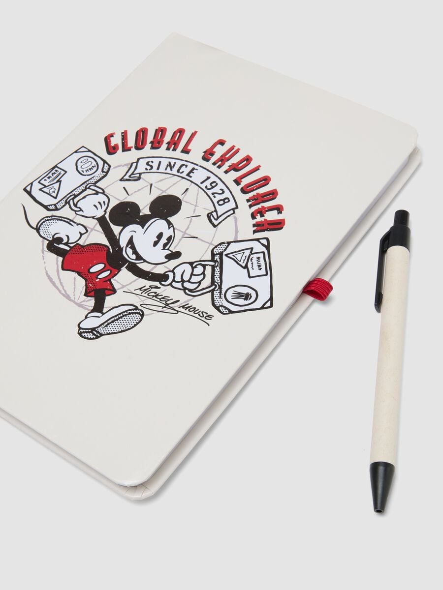Taccuino bianco Mickey & Friends con penna_1