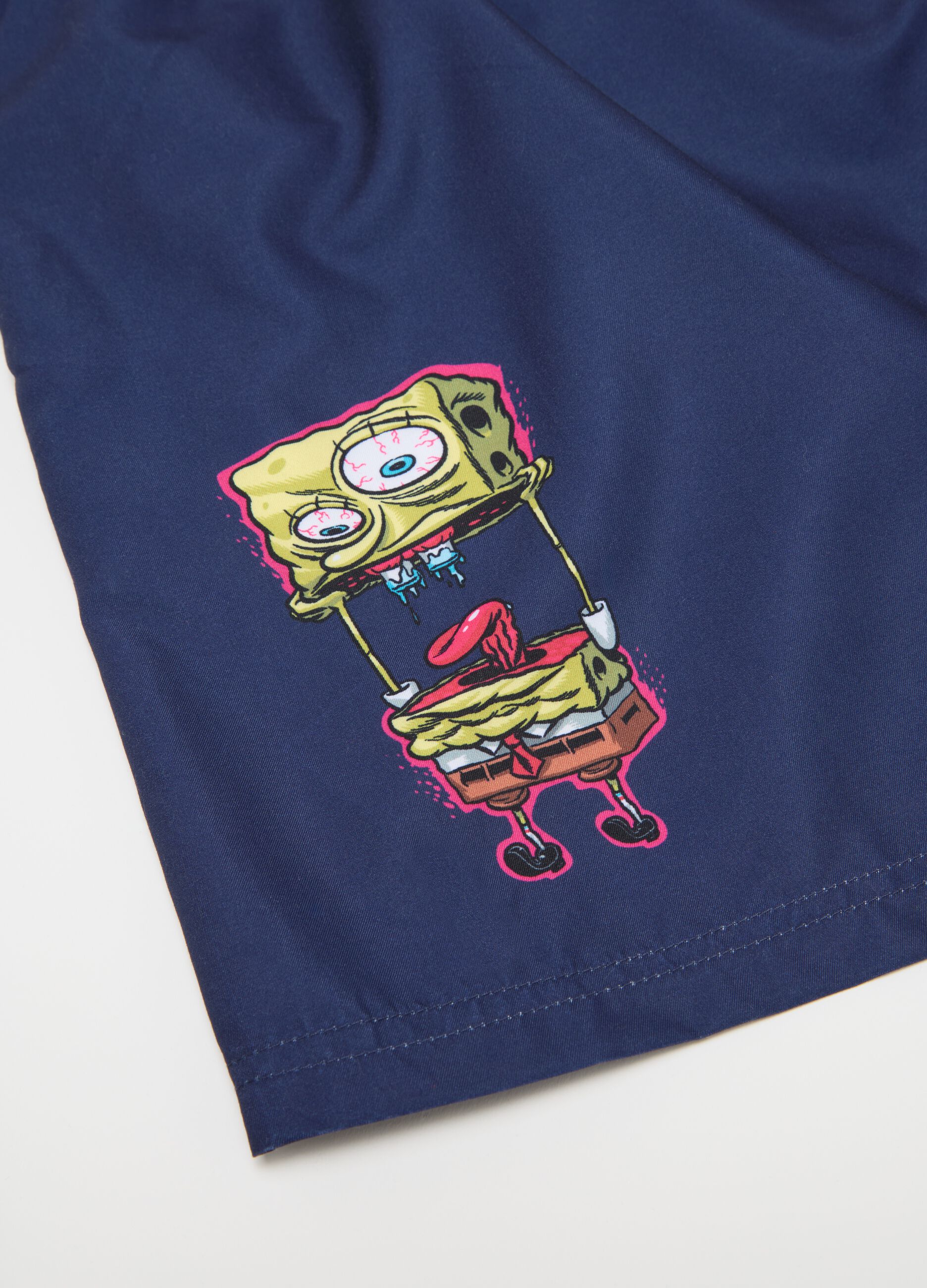 Blue Children's Swimwear with SpongeBob