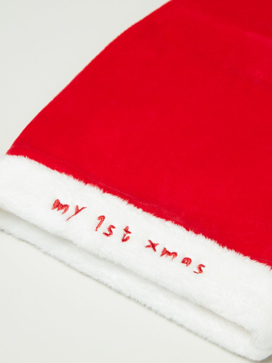 Set berretto e scarpine Il Primo Natale_1