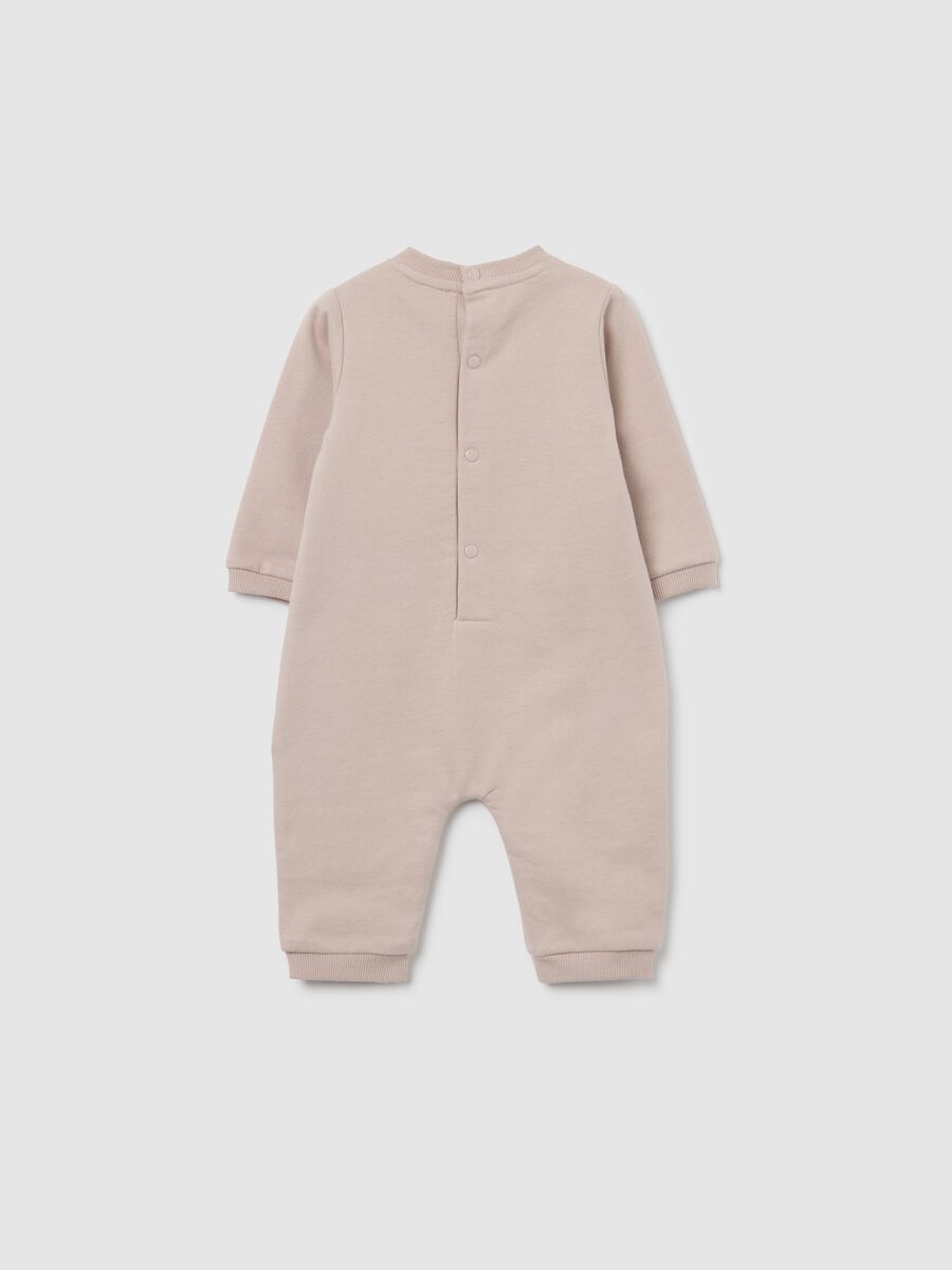 Long Pink Cotton Onesie_1
