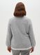 Grey lurex effect crew neck sweater with over fit_2