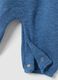 Baby girl's blue cotton dungarees with regular fit_3