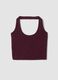 Top viola in cotone elasticizzato fitted_4