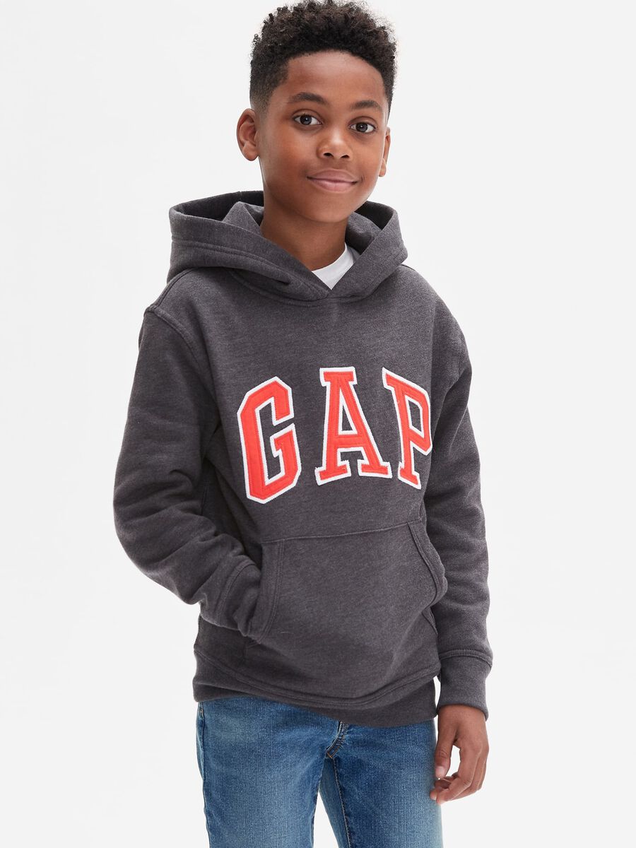 Hoodie with embroidered logo_0