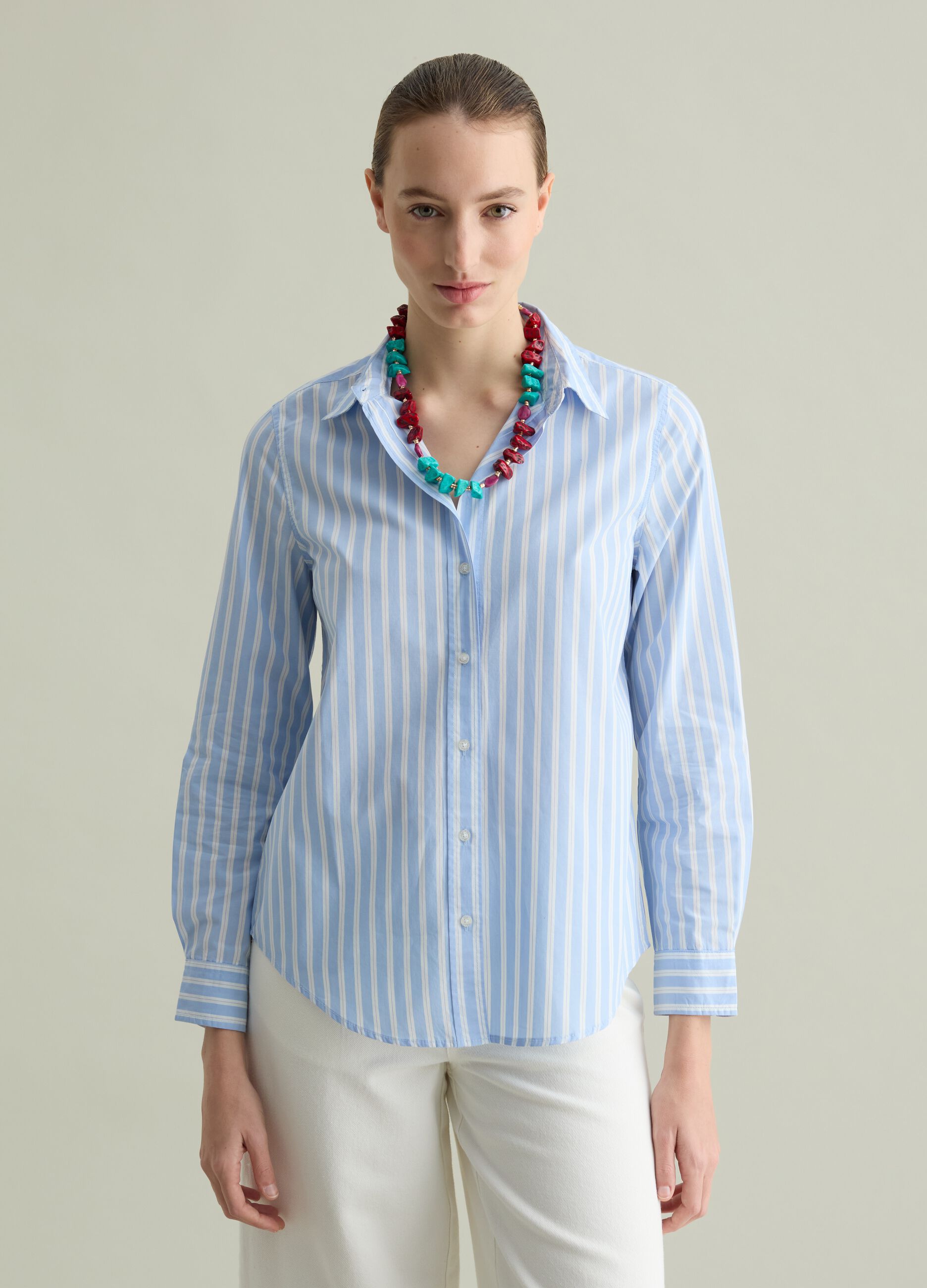 Camicia in popeline