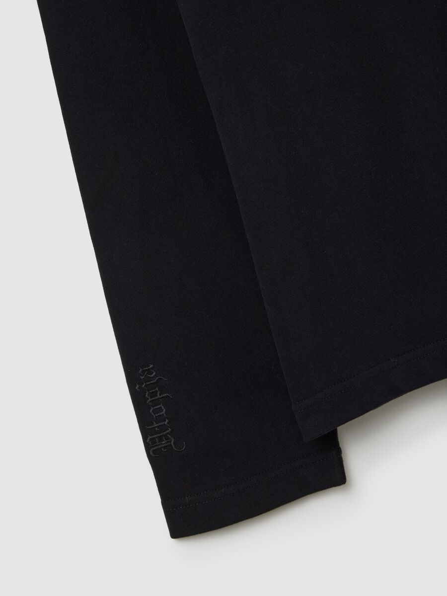 Double Layer Long Sleeve Black_7