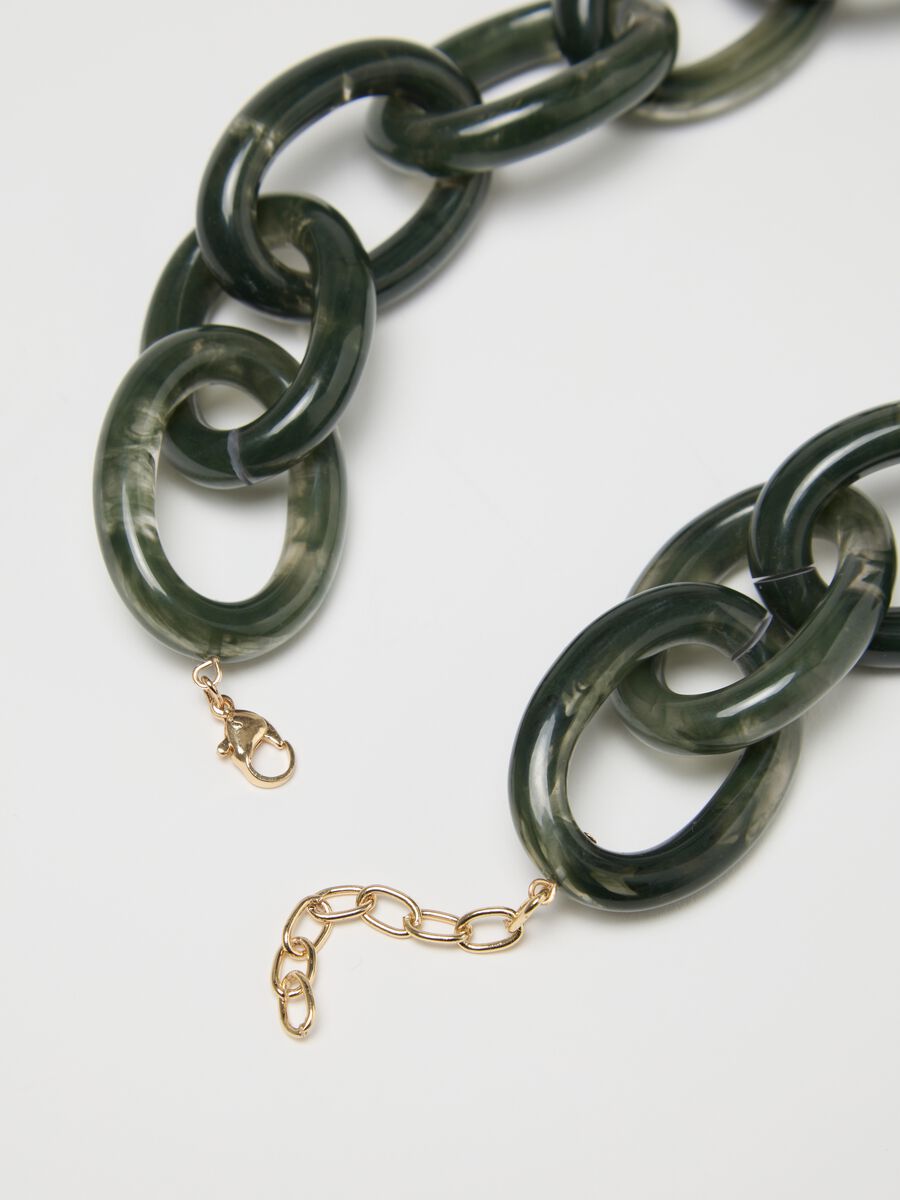 Green chain necklace_1