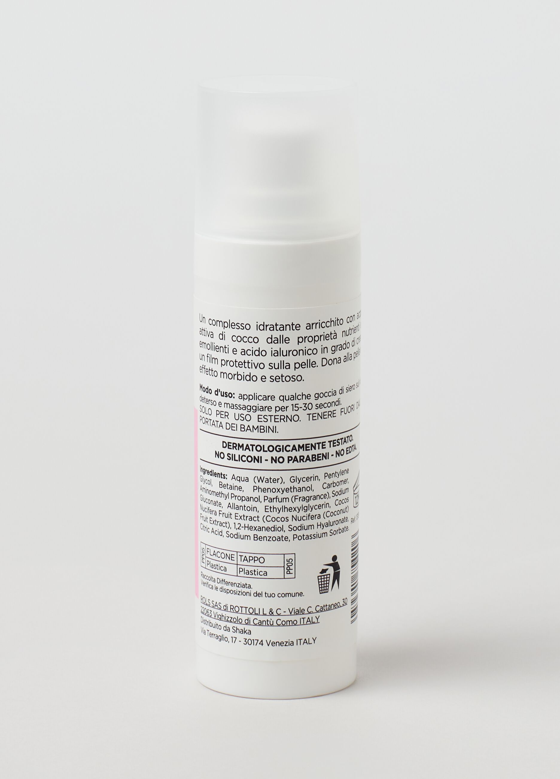 Moisturising face serum