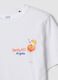 White pure cotton short-sleeve T-shirt_5