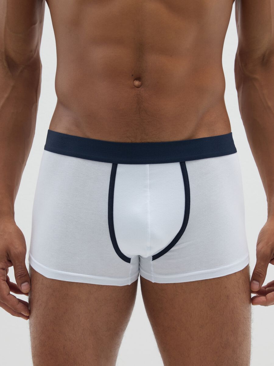 Multipack Stretch Cotton Multicolour Boxer Regular Fit_1