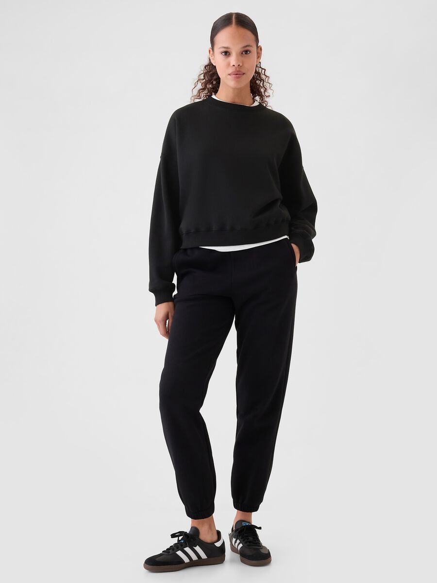 Black Crew Neck Sweatshirt_2
