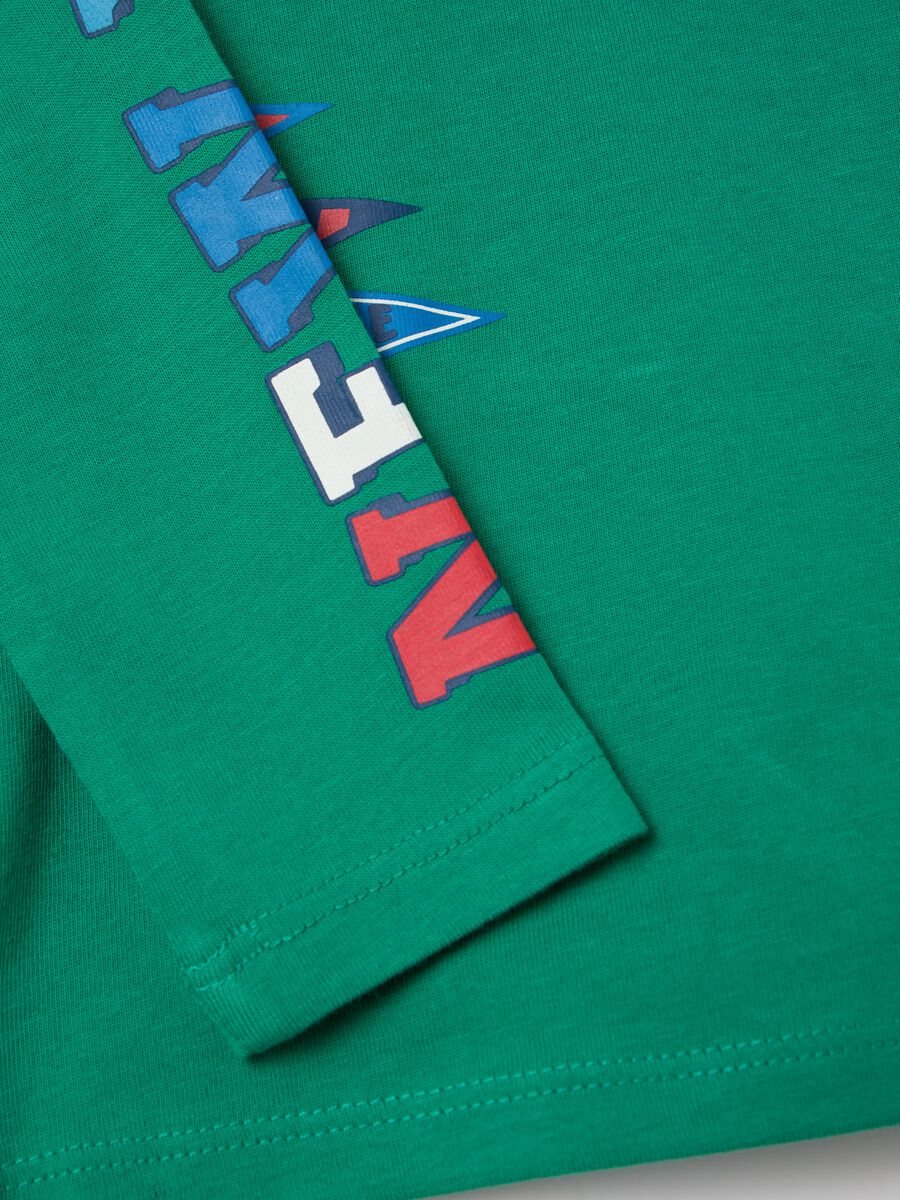 Long-sleeved T-shirt with "New York City" print_2