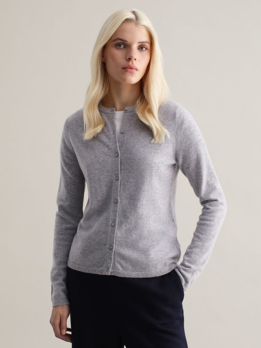 Cashmere cardigan_0