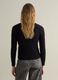 Cable-knit pullover with V neck_2