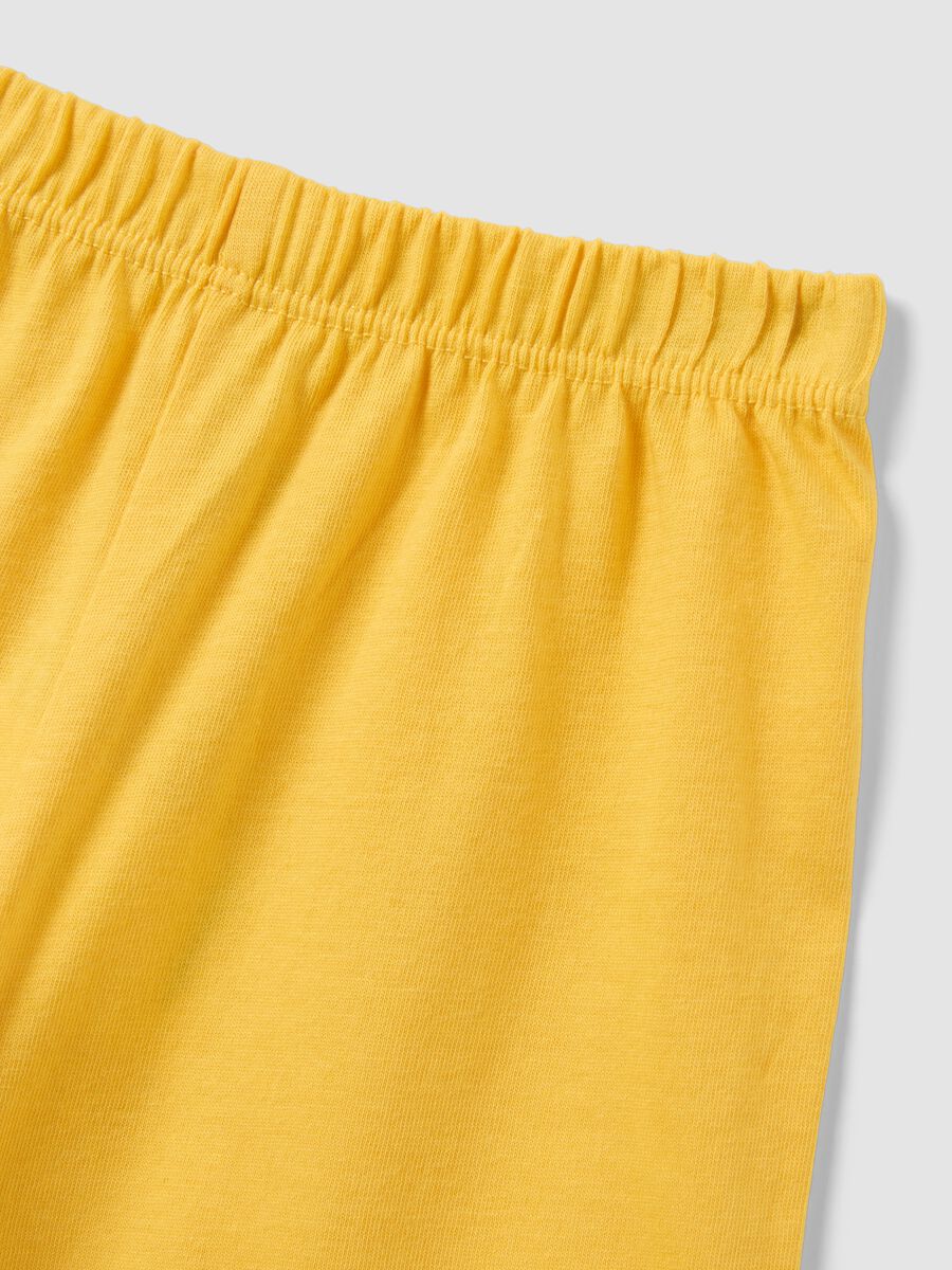 Pigiama in puro cotone multicolor da neonato regular fit con animali_3