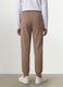 Beige organic cotton jogger trousers_3