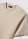 T-shirt The Iconic Tee beige in pure cotton relaxed fit_5