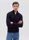 Pullover with half-zip neckline_1