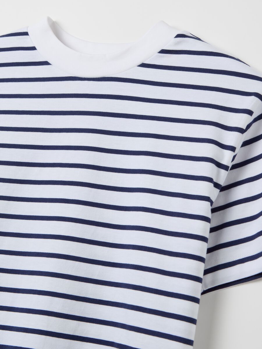 Striped cotton T-shirt_5