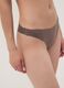 Brown organic stretch-cotton Brazilian knickers_3