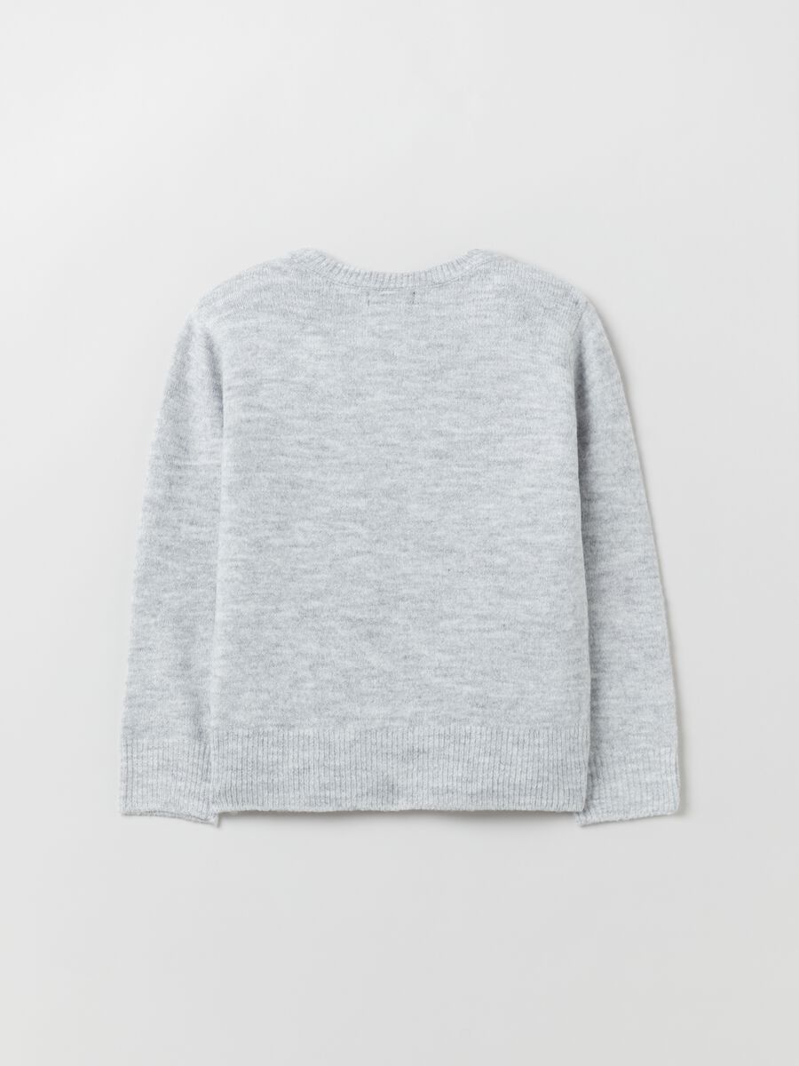 Pullover con disegno unicorno e paillettes_1