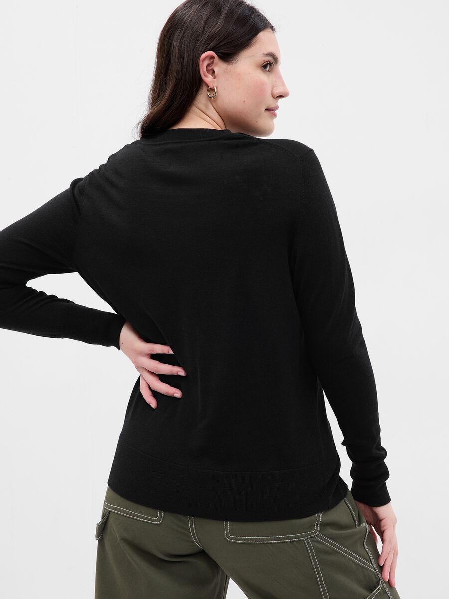Pullover in lana merino con scollo rotondo_4