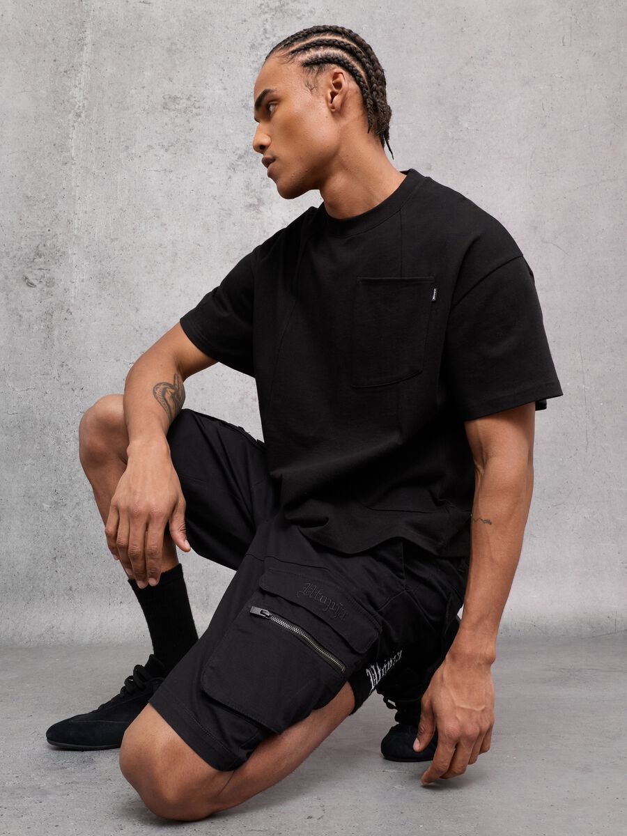 Cargo Shorts Black_3