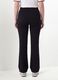 Black flare trousers in stretch viscose_3