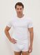 Twin pack of white cotton t-shirts in regular fit_0