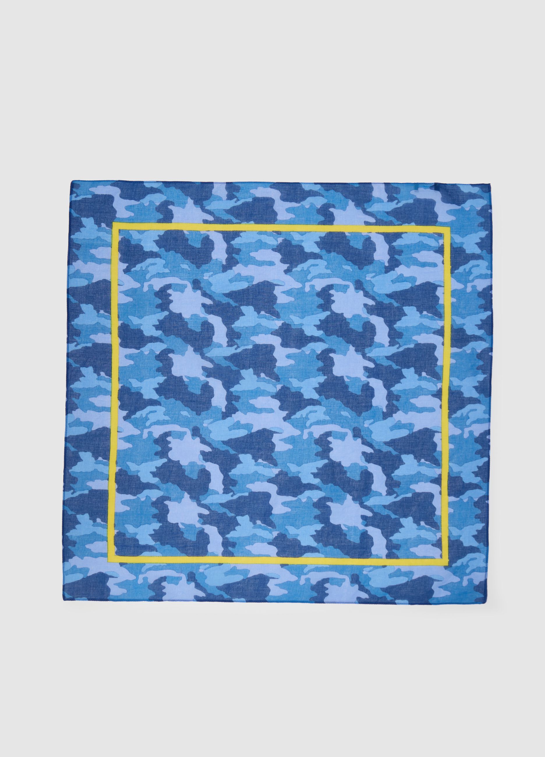 Pure Cotton Camouflage Scarf by Ovs