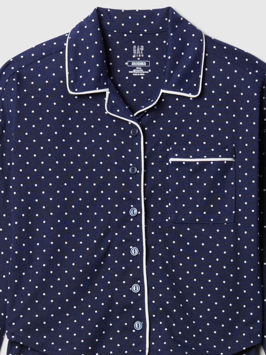 Long pyjamas with polka dot print_1