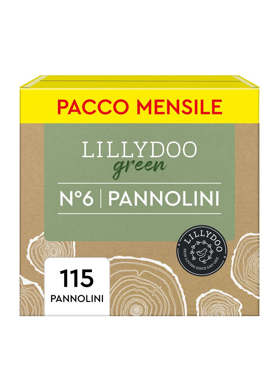 Lillydoo 5 pack multipack eco-sustainable nappies, No. 6 (13-18 kg)_0