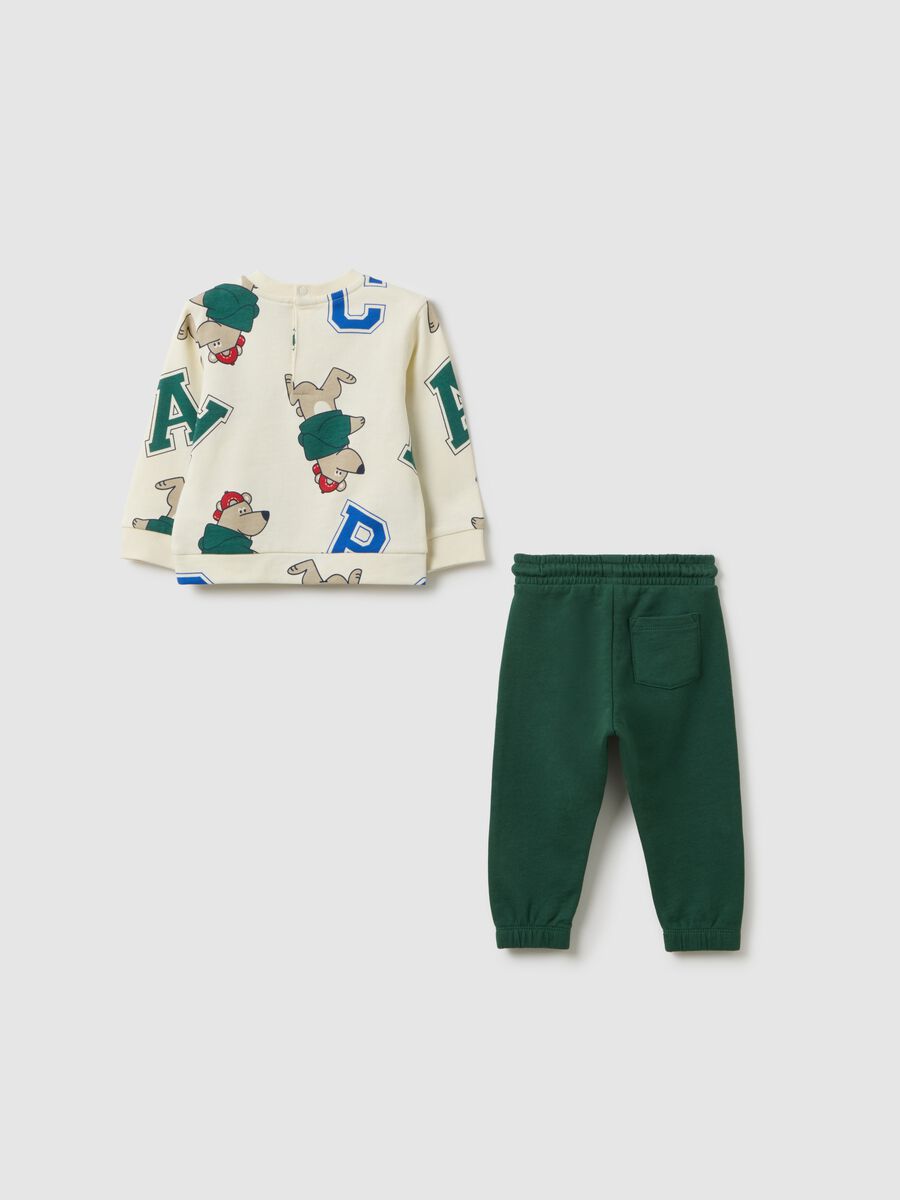 Children's multicolor pure cotton regular fit outfit_1