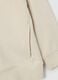 Children's beige pure cotton sweatshirt with regular fit_2