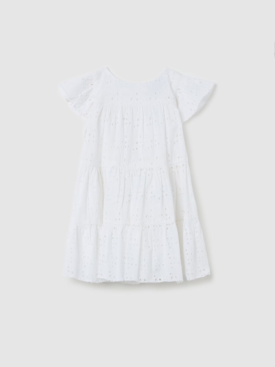 Cotton broderie anglaise dress_0