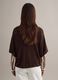 Brown regular fit polo with elbow-length sleeves_3