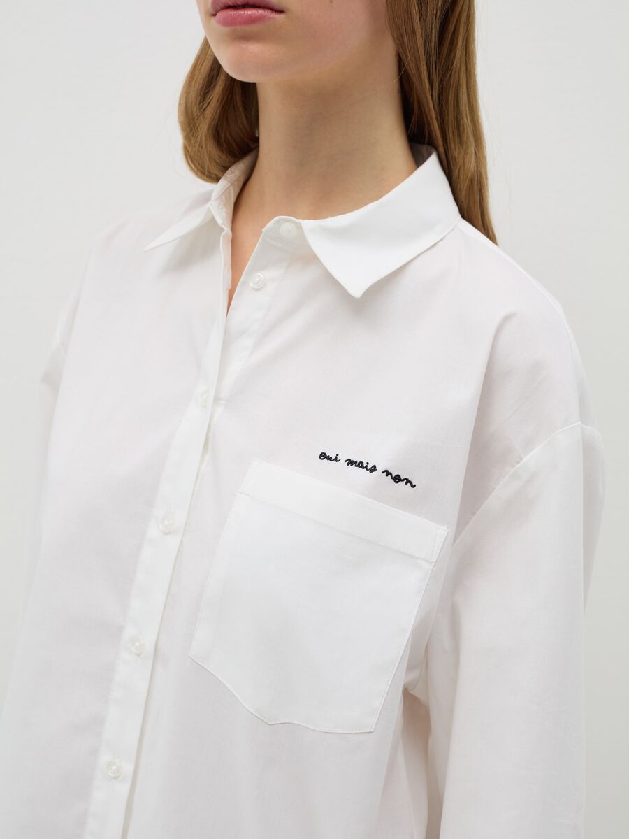 Relaxed-fit shirt with embroidered pocket_3