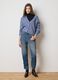 Ribbed blue oversized cardigan_2