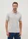 Grey stretchy cotton blend polo regular fit_3