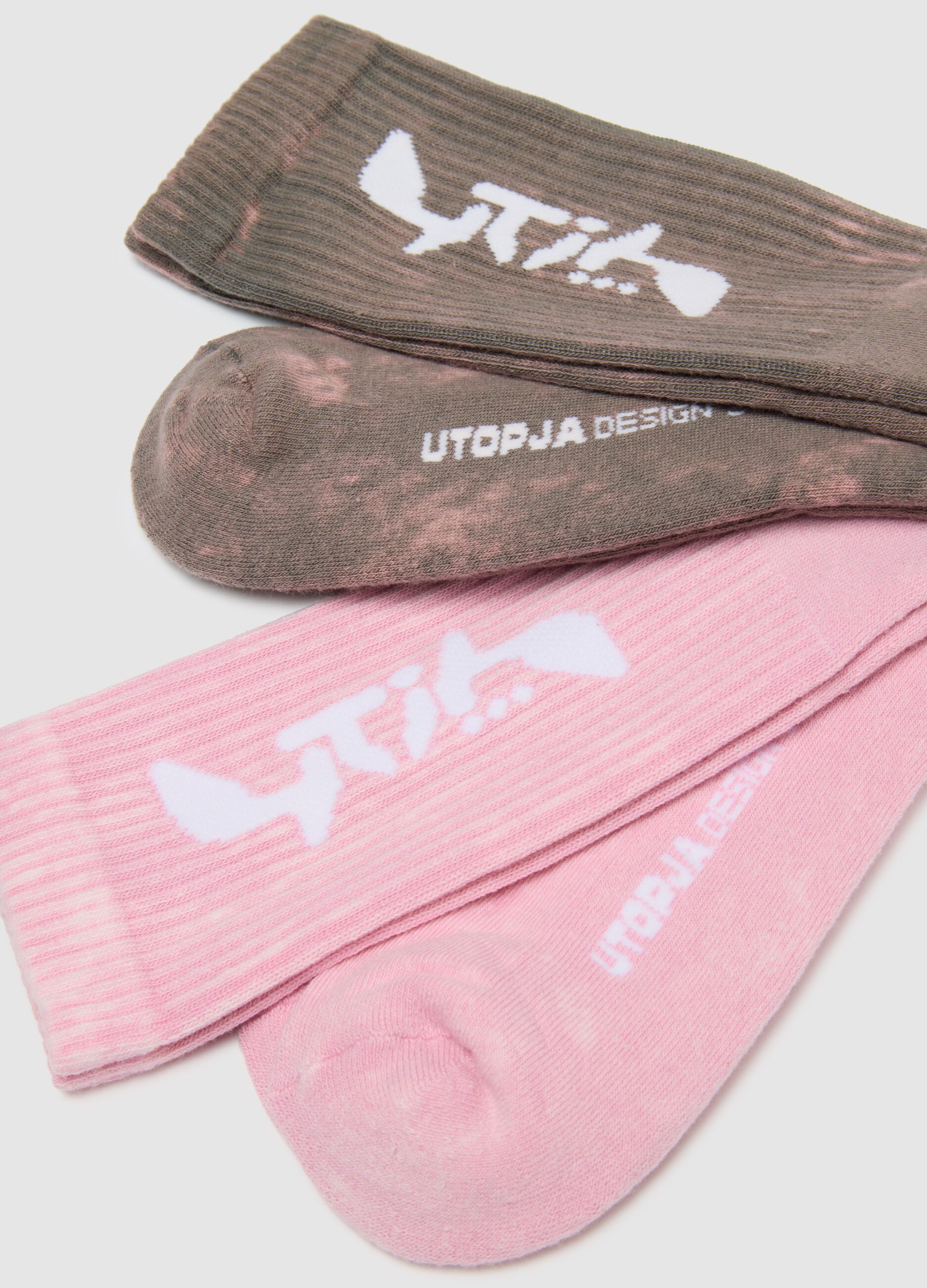 Vintage Grey & Pink Sock Pack