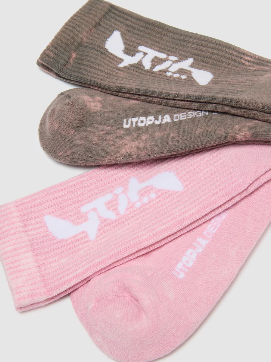 Vintage Grey & Pink Sock Pack_1