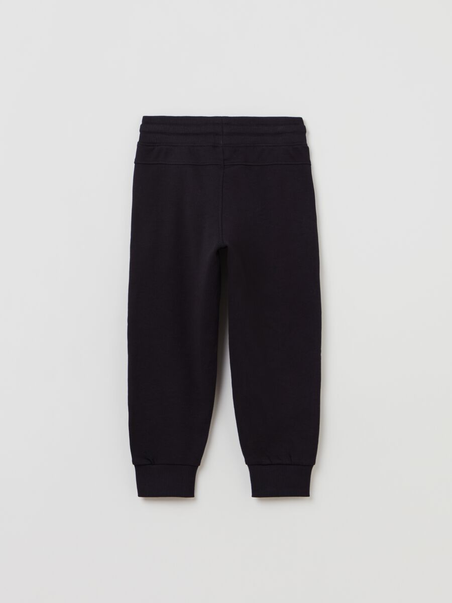 Joggers in felpa con stampa Spider-Man_1