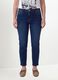 Blue denim slim-fit jeans in stretch cotton_1