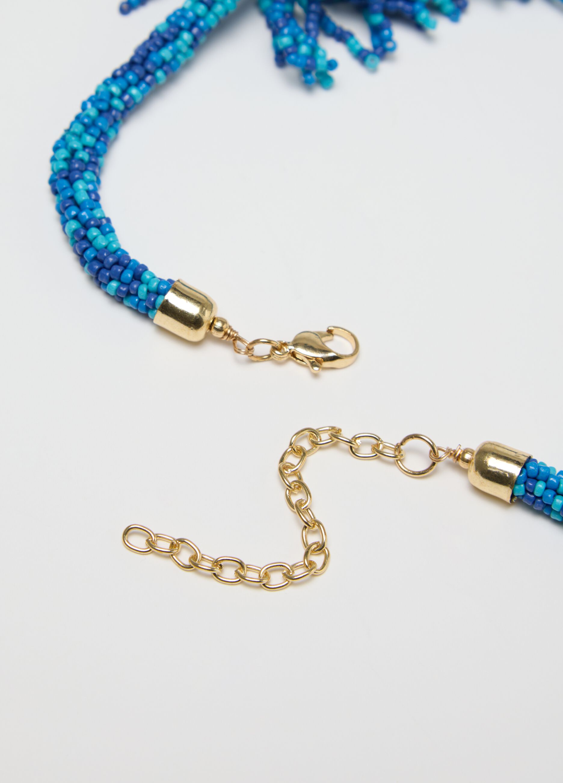 Choker with beads