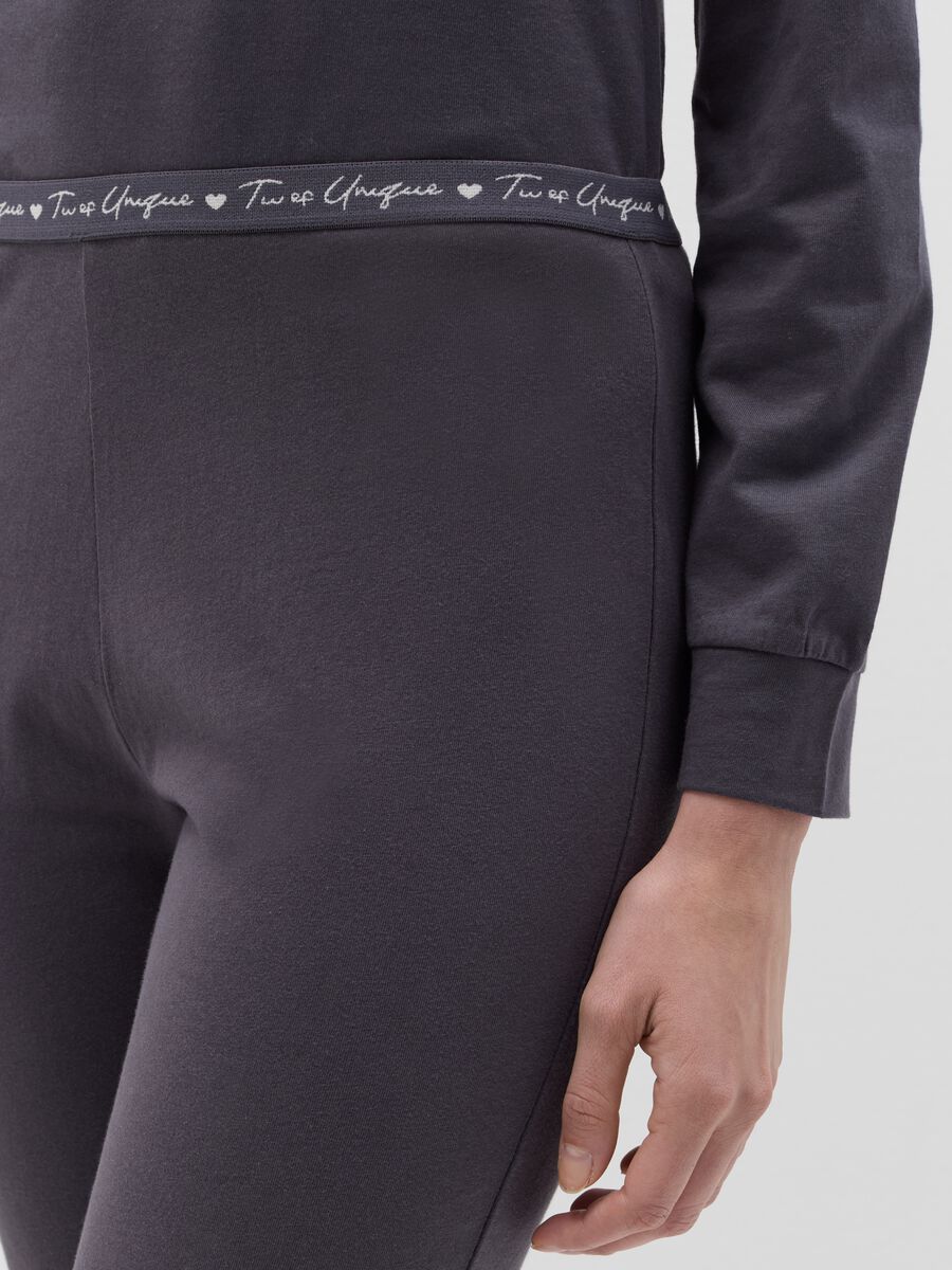 Pyjama bottoms with elastic_2