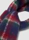 Sciarpa multicolor a quadri con frange_3